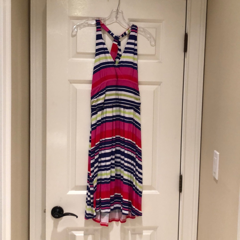 Striped Midi Dress